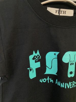 画像2: 40%off FITH	 テンジク アニマルロゴ TEE  2:黒 (2)