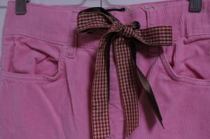 画像2: 50%off 2022秋冬GTH  	ストレッチコール　フレア　PN　6；ピンク　　サイズ；01 (2)