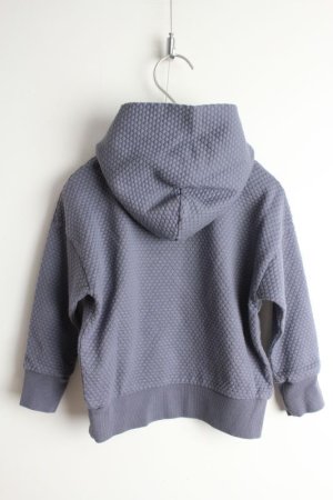 画像4: 40%off 2022秋冬　FITH	  ポコポコインレイ L/S フードスウェット　14；ブルー (4)