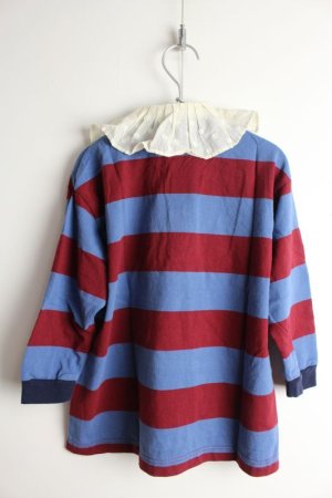 画像4: 50%off GTH  	ラガーリー　コンビネーション　シャツ　13；ワイン (4)