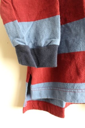 画像6: 50%off GTH  	ラガーリー　コンビネーション　シャツ　13；ワイン (6)