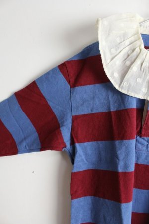 画像3: 50%off GTH  	ラガーリー　コンビネーション　シャツ　13；ワイン (3)