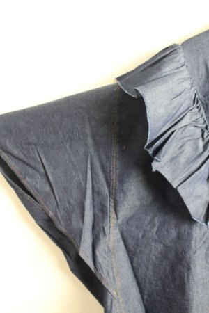 画像6: 50%off   nunuforme 　新型マントブラウス Indigo (6)