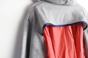 画像6: 50%off   nunuforme  ミックスフリルパーカー Gray (6)