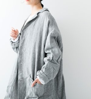 画像2: 30%off  Veritecoeur　コート　　C.GRAY    サイズ；FREE (2)