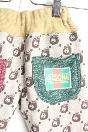 画像3: 50%off JAM ゴチネップパンツ(裏起毛) ベージュ サイズ;130 (3)