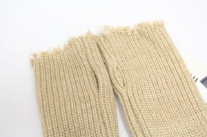 画像3: 40%off UNIONINI　　knit arm warmer　　BROWN 　サイズ；Ｍ (3)