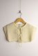 画像1: 　40%off  フランキーグロウ　SCALLOP DETACHABLE KNIT COLLAR 　カラー；IVORY　サイズ；WOMEN F (1)
