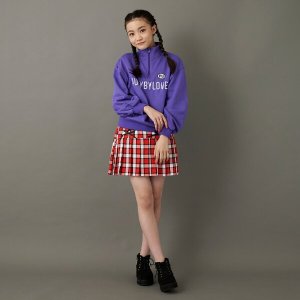 画像2: 30%off by LOVEiT   　ティアードプリーツスカパン　　10；アカ (2)