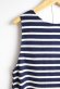画像2: 30%off　2023SS　セビアンフェ　　20/2　マリンボーダー　ワンピース　　78；NAVY*OFF WHITE　　サイズ；1 (2)