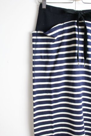 画像3: 40%off 2023SS セビアンフェ  20/2 ボーダー スカート 78;NAVY  サイズ;1 (3)