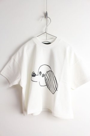 画像1: nunuforme 　ヌヌフォルム 　 inuinu T　　WHITE (1)