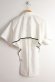 画像4: 40%off 2023SS nunuforme 　ヌヌフォルム   バックオープンシャツ　OFF WHITE (4)