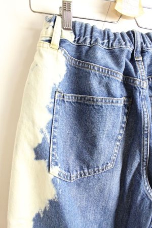 画像5: 50%off 2023春夏　GTHデニム　ワッペン　イージー　ジョーツ　ヒザ丈　44；淡青　　サイズ；00 (5)