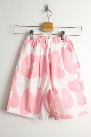 画像1: 40%off フランキーグロウ　 　 LETTERS　ROOMYHALF PANTS　   カラー；PINK　LETTERS (1)
