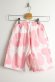 画像1: 40%off フランキーグロウ　 　 LETTERS　ROOMYHALF PANTS　   カラー；PINK　LETTERS (1)