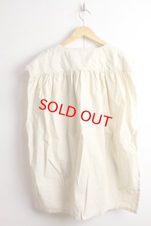 画像5: 50%off 　DENIMDUNGAREE　　オープン サイドベルト ミリタリー ベスト　11；生成　サイズ；LL(01-02) (5)