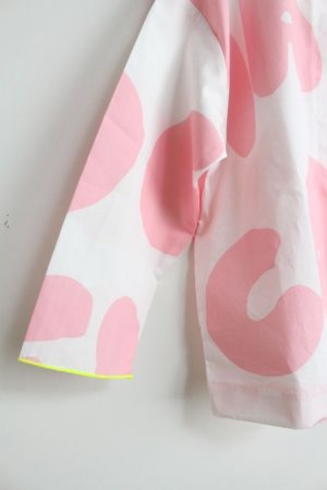 画像2: 50%off  フランキーグロウ　 LETTERS CHINA JACKET　   カラー；PINK　LETTERS (2)