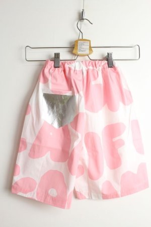 画像4: 50%off  フランキーグロウ    LETTERS ROOMYHALF PANTS    カラー;PINK LETTERS  サイズ;M3-5y(110cm) (4)