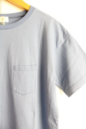画像2: 30%off 2023SS NATURAL LAUNDRY カラー天竺チュニック 430;ブルー サイズ;2 (2)