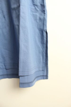 画像3: 30%off 2023SS NATURAL LAUNDRY カラー天竺チュニック 430;ブルー サイズ;2 (3)