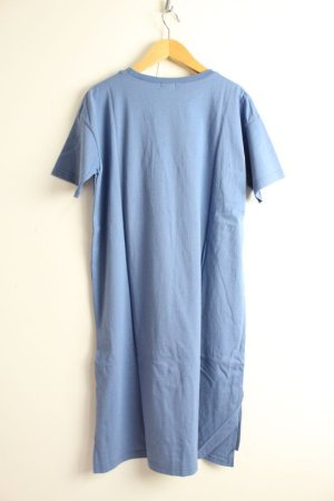 画像4: 30%off 2023SS NATURAL LAUNDRY カラー天竺チュニック 430;ブルー サイズ;2 (4)