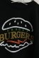 画像2: 40%off 2023春夏　GC　テンジク HAMBURGER BIG TEE　2；黒 (2)