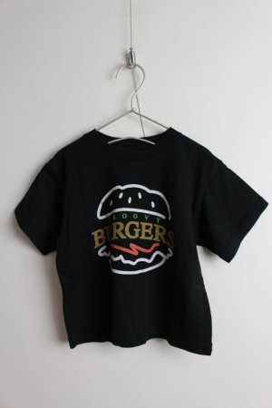 画像1: 40%off 春夏　GC　テンジク HAMBURGER BIG TEE　2；黒 (1)