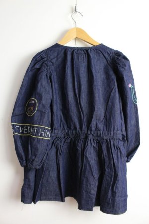 画像4: 50%off 2023春夏　GTH　デニム　フレア　JK　8分袖　4；紺　　サイズ；01 (4)