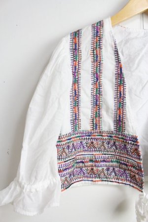 画像2: 50%off 　DENIMDUNGAREE　ウエストコーク　310000　ボレロ　サイズ；LL(01-02)　1；白 (2)