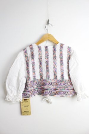 画像3: 50%off 　DENIMDUNGAREE　ウエストコーク　310000　ボレロ　サイズ；LL(01-02)　1；白 (3)