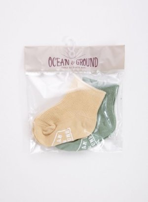 画像4: OCEAN&GROUND 2Pベビーリブソックス     F:7〜10cm (4)