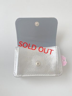 画像2: AHCAHCUM   おめめ ミニウォレット  シルバー (2)