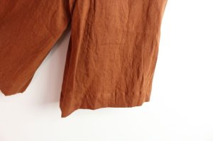 画像5: 40%off　  Bon Vieux Temps　フレンチリネンパンツ　　45；Terra-Cotta (5)