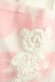 画像2: 40%off フランキーグロウ　 TAPOIDERY BEAR TULLE BAG   カラー；PINK LETTERS　サイズ；F (2)