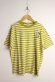画像1: 30%off  　DD*SNOOPY  　ボーダーテンジク SNOOPY パイロット TEE　BIG型　29；淡カーキ (1)