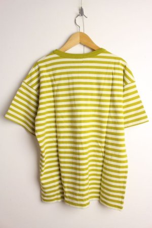 画像4: 40%off   DD*SNOOPY   ボーダーテンジク SNOOPY パイロット TEE BIG型 29;淡カーキ サイズ;140 (4)