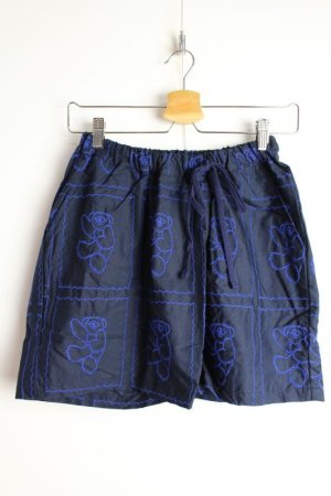 画像1: 30%off 2023SS  UNIONINI　teddybear short pants    カラー；navy (1)