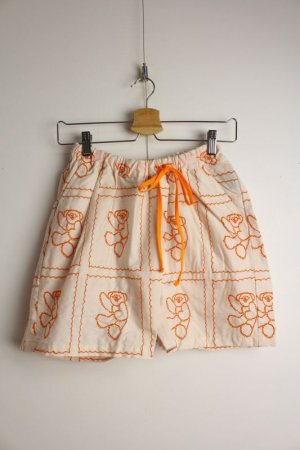 画像1: 30%off 2023SS  UNIONINI　teddybear short pants    カラー；orange (1)