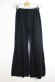 画像1: 30%off 2023SS  UNIONINI　rib flare pants   カラー；black (1)