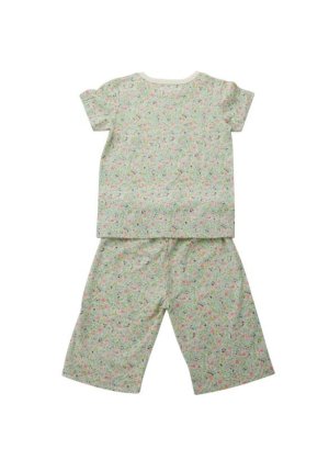 画像2: OCEAN&GROUND　GIRL'Sハンソデパジャマ　 (2)