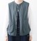 画像1: 30%off  VC　ラリバーシブルベスト　 GRY×ST　サイズ；F (1)