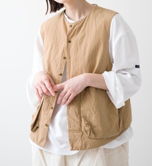 画像8: 30%off  VC　ラリバーシブルベスト　 GRY×ST　サイズ；F (8)