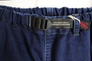 画像2: 30%off　DENIMDUNGAREE　カットデニム GRAMICCI イージー SPN　ヒザ上丈　14；ブルー (2)
