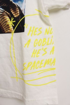 画像3: 40%off　DENIMDUNGAREE　   テンジク E.T.TEE　1；白　　サイズ；110 (3)