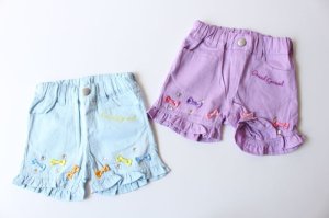 画像1: 40%off  ＧrandＧround 　　きらきらリボン　パンツ (1)