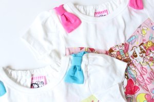 画像2: 40%off  ＧrandＧround 　　総柄リボン　Tシャツ　　 (2)