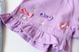 画像3: 40%off  ＧrandＧround 　　きらきらリボン　パンツ (3)