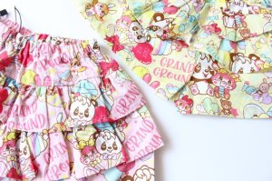 画像4: 40%off  GrandGround   総柄フリル キュロット (4)