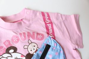 画像2: 40%off  GrandGround   ボディバッグ Tシャツ  カラー;ピンク (2)